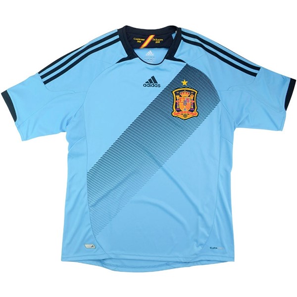 Tailandia Camiseta España Segunda Equipación Retro 2012 Azul
